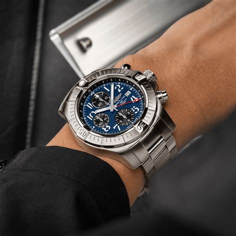 chronograph breitling avenger|Breitling Avenger chronograph review.